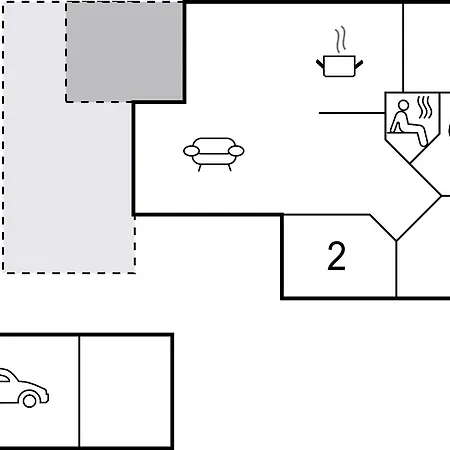 Σπίτι διακοπών Stunning In Sydals With Sauna